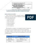 1.6 Programa de Induccion y Formacion