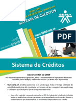 Sistema de Creditos Asesores Metodologicos