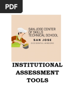 10.institutional Assessment Tool