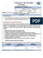 Unidad Educativa "Pio Jaramillo Alvarado": Ficha Pedagógica ECA - Semana 8 - P2