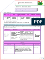 SESIÓN DE APRENDIZAJE Nº2 Carbohidratos Que Peligran