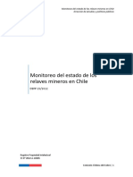 Informe Monitoreo Del Estado Relaves Mineros en Chile