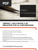 Unidad 1 Los Costos y Su Relacion Con La Contabilidad