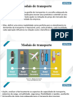 Modais de Transporte