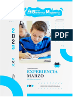 Experiencia: Marzo