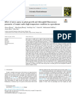 Effect of Micro-Spray On Plant Growth and Chlorophyll Fluorescence Parameter of Tomato Under High Temperature Condition in A Greenhouse