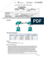 Lab - Viewing The Switch MAC Address Table