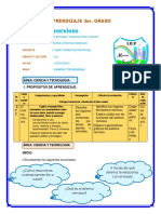 SESIÓN DE APRENDIZAJE 3er - GRADO CIENCIA Y TECNOLOGIA Montessori2023docx