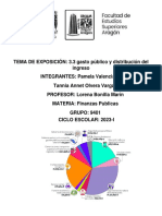 3.3 Gasto Publico y Distribucion Del Ingreso