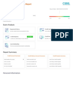 Score Analysis: Personal Information