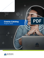 Course Catalog: August 2022