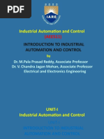 Introduction To Industrial Automation and Control