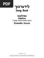 Song Book סעקליפּש: Shpilkes Ensemble Scores