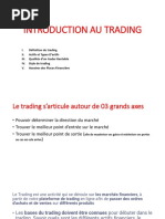 Introduction Au Trading