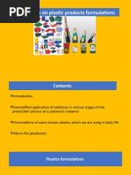 Plastics Formulations