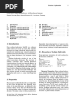 Ullmann's Encyclopedia of Industrial Chemistry - SODIUM HYDROXIDE