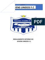 Regulamento Interno Do Jovens Unidos F.C