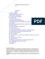 Justicia, Política y Derechos Humanos en Argentina. Dr. Ramón E. Trejo. Indice