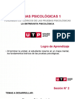 CLASE 2 - PRUEBAS PSIC. 1 - UTP 2021 2 Pruebas