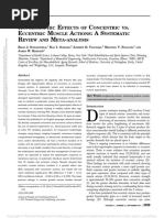 H E C - E M A: A S R M - : Ypertrophic Ffects of Oncentric Vs Ccentric Uscle Ctions Ystematic Eview and ETA Analysis