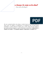 De Onde Vem A Doença - Do Corpo Ou Da Alma - Uma Nova Abordagem