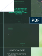 Áreas de Preservação E Conservação Ambiental Localizadas No Municipio de Manacapuru-Amazonas