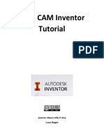 HSM CAM Inventor Tutorial: Autores: Mauro Villa D' Alva Lucas Baggio