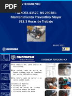 ALKOTA 4357C NS 290381-Mantenimiento Preventivo Mayor 328.1 Horas de Trabajo