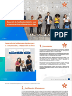 Desarrollo de Habilidades Digitales para La Comunicacion y Colaboracion en Linea