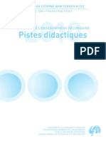 Evaluation Non Certificative - 2010 - 2e Secondaire - Lecture - Pistes Didactiques (Ressource 8131)