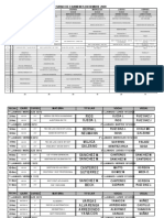 Turno de Examenes Diciembre 2020: Miercoles Jueves Viernes Miercoles Jueves Viernes