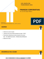 Finanzas Corporativas: Upn, Pasión Por Transformar Vidas