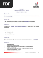 Unidad Ii Ramo: Administración Pública Solución Ejercicios Ejercicio Nº1