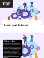 Leaders and Followers