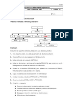 Practica 6-1 Comandos de Linux I Ficheros Directorios