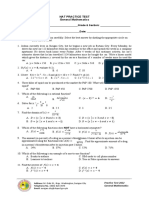 Practice-Test GenMath Entrada