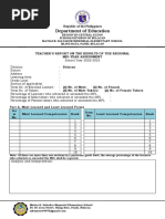 Department of Education: Republic of The Philippines