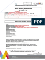 Reporte Semanal de Aprendizaje Formación Dual