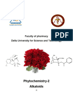 Phyto - II (CPG 604) Alkaloids' Lectures