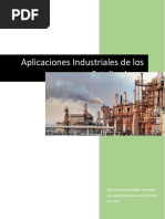 Aplicaciones Industriales de Los Catalizadores