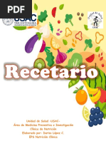 Recetario