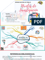 Mapa Mental. Niveles de Investigacion