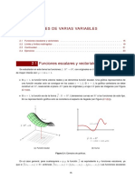 Unciones de Varias Variables: Funciones Escalares y Vectoriales