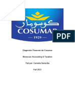 Cosumar Diagnostic Financier