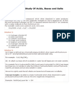 Chapter 3. Study of Acids, Bases and Salts: Page No: 62