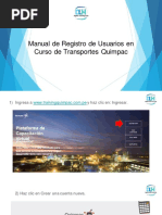 Manual de Acceso Al Curso de Transportes de Quimpac