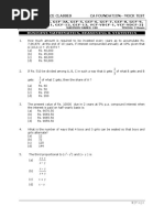 Maths Stats - Question - EM 13.11.2022