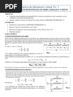 Circuitos en Serie Paralelo y Mixtos