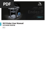 Ender-7: 3D Printer User Manual