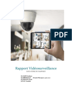 Rapport Vidéosurveillance